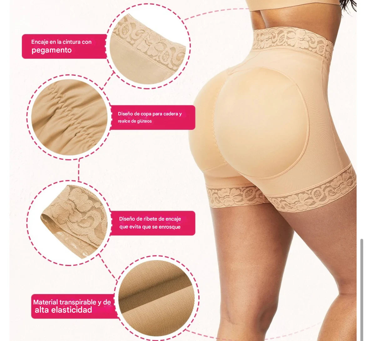 Short levanta cola: Realza tu figura.